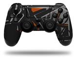 WraptorSkinz Skin compatible with Sony PS4 Dualshock Controller PlayStation 4 Original Slim and Pro Baja 0023 Orange Burnt (CONTROLLER NOT INCLUDED)