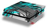 Vinyl Decal Skin Wrap compatible with Sony PlayStation 4 Original Console Baja 0032 Neon Teal (PS4 NOT INCLUDED)