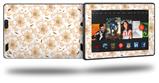 Flowers Pattern 15 - Decal Style Skin fits 2013 Amazon Kindle Fire HD 7 inch