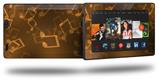 Bokeh Music Orange - Decal Style Skin fits 2013 Amazon Kindle Fire HD 7 inch