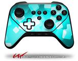 Bokeh Squared Neon Teal - Decal Style Skin fits original Amazon Fire TV Gaming Controller