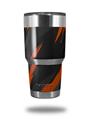 Skin Decal Wrap for Yeti Tumbler Rambler 30 oz Jagged Camo Burnt Orange (TUMBLER NOT INCLUDED)