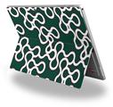 Locknodes 03 Hunter Green - Decal Style Vinyl Skin (fits Microsoft Surface Pro 4)