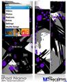 iPod Nano 4G Skin - Abstract 02 Purple