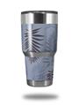 WraptorSkinz Skin Wrap compatible with RTIC 30oz ORIGINAL 2017 AND OLDER Tumblers Palms 01 Purple On Purple (TUMBLER NOT INCLUDED)