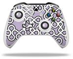 WraptorSkinz Decal Skin Wrap Set works with 2016 and newer XBOX One S / X Controller Locknodes 03 Lavender (CONTROLLER NOT INCLUDED)