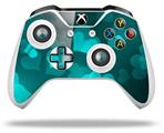 WraptorSkinz Decal Skin Wrap Set works with 2016 and newer XBOX One S / X Controller Bokeh Hearts Neon Teal (CONTROLLER NOT INCLUDED)