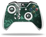 WraptorSkinz Decal Skin Wrap Set works with 2016 and newer XBOX One S / X Controller Bokeh Music Seafoam Green (CONTROLLER NOT INCLUDED)