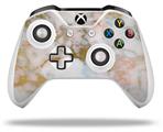 WraptorSkinz Decal Skin Wrap Set works with 2016 and newer XBOX One S / X Controller Pastel Gilded Marble (CONTROLLER NOT INCLUDED)