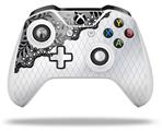 WraptorSkinz Decal Skin Wrap Set works with 2016 and newer XBOX One S / X Controller Black and White Lace (CONTROLLER NOT INCLUDED)
