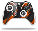 WraptorSkinz Decal Skin Wrap Set works with 2016 and newer XBOX One S / X Controller Jagged Camo Burnt Orange (CONTROLLER NOT INCLUDED)