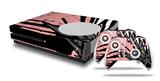 WraptorSkinz Decal Skin Wrap Set works with 2016 and newer XBOX One S Console and 2 Controllers Baja 0040 Pink