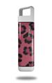 Skin Decal Wrap for Clean Bottle Square Titan Plastic 25oz Leopard Skin Pink (BOTTLE NOT INCLUDED)