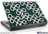 Laptop Skin (Large) - Locknodes 03 Hunter Green