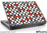 Laptop Skin (Large) - Locknodes 05 Red