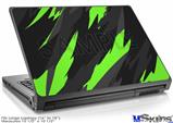 Laptop Skin (Large) - Jagged Camo Neon Green