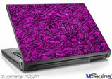 Laptop Skin (Large) - Pink Skull Bones