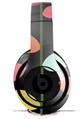 WraptorSkinz Skin Decal Wrap compatible with Beats Studio 2 and 3 Wired and Wireless Headphones Plain Leaves On Black Skin Only (HEADPHONES NOT INCLUDED)