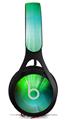 WraptorSkinz Skin Decal Wrap compatible with Beats EP Headphones Bent Light Greenish Skin Only HEADPHONES NOT INCLUDED