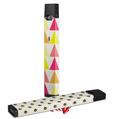Skin Decal Wrap 2 Pack for Juul Vapes Triangles Warm JUUL NOT INCLUDED