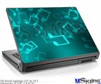 Laptop Skin (Small) - Bokeh Music Neon Teal