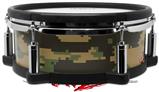 Skin Wrap works with Roland vDrum Shell PD-108 Drum WraptorCamo Digital Camo Timber (DRUM NOT INCLUDED)