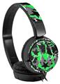 Decal style Skin Wrap for Sony MDR ZX110 Headphones SceneKid Green (HEADPHONES NOT INCLUDED)
