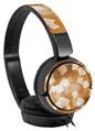 Decal style Skin Wrap for Sony MDR ZX110 Headphones Bokeh Squared Orange (HEADPHONES NOT INCLUDED)