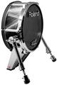 Skin Wrap works with Roland vDrum Shell KD-140 Kick Bass Drum Lightning White (DRUM NOT INCLUDED)