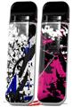 Skin Decal Wrap 2 Pack for Smok Novo v1 Baja 0018 Blue Royal VAPE NOT INCLUDED