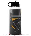 Skin Wrap Decal compatible with Hydro Flask Wide Mouth Bottle 32oz Baja 0023 Orange (BOTTLE NOT INCLUDED)