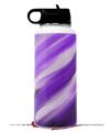 Skin Wrap Decal compatible with Hydro Flask Wide Mouth Bottle 32oz Paint Blend Purple (BOTTLE NOT INCLUDED)