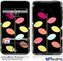 iPod Touch 2G & 3G Skin - Plain Leaves On Black