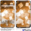 iPod Touch 2G & 3G Skin - Bokeh Squared Orange