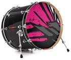 Decal Skin works with most 26" Bass Kick Drum Heads Baja 0040 Fuchsia Hot Pink - DRUM HEAD NOT INCLUDED