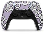 WraptorSkinz Skin Wrap compatible with the Sony PS5 DualSense Controller Locknodes 03 Lavender (CONTROLLER NOT INCLUDED)