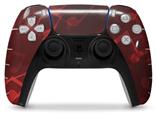 WraptorSkinz Skin Wrap compatible with the Sony PS5 DualSense Controller Bokeh Music Red (CONTROLLER NOT INCLUDED)