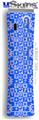 XBOX 360 Faceplate Skin - Gothic Punk Pattern Blue