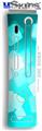 XBOX 360 Faceplate Skin - Bokeh Squared Neon Teal