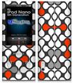 iPod Nano 5G Skin - Locknodes 05 Red