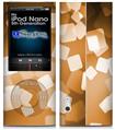 iPod Nano 5G Skin - Bokeh Squared Orange
