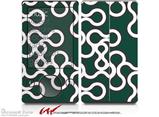 Locknodes 03 Hunter Green - Decal Style skin fits Zune 80/120GB  (ZUNE SOLD SEPARATELY)