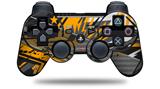 Sony PS3 Controller Decal Style Skin - Baja 0032 Orange (CONTROLLER NOT INCLUDED)
