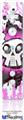 Wii Remote Controller Face ONLY Skin - Cartoon Skull Pink