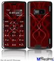 LG enV2 Skin - Abstract 01 Red