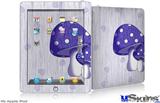 iPad Skin - Mushrooms Purple