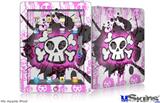iPad Skin - Cartoon Skull Pink