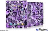 iPad Skin - Scene Kid Sketches Purple