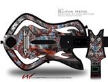 Diamonds Decal Style Skin - fits Warriors Of Rock Guitar Hero Guitar (GUITAR NOT INCLUDED)