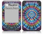 Tie Dye Swirl 101 - Decal Style Skin fits Amazon Kindle 3 Keyboard (with 6 inch display)